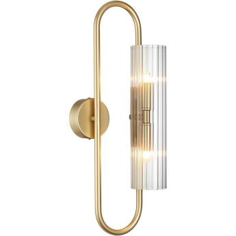 Бра LUMION TORONTO 6560/2W SUSPENTIONI LN24 G9 2*20W 220V золотой/прозрачный/металл/стекло